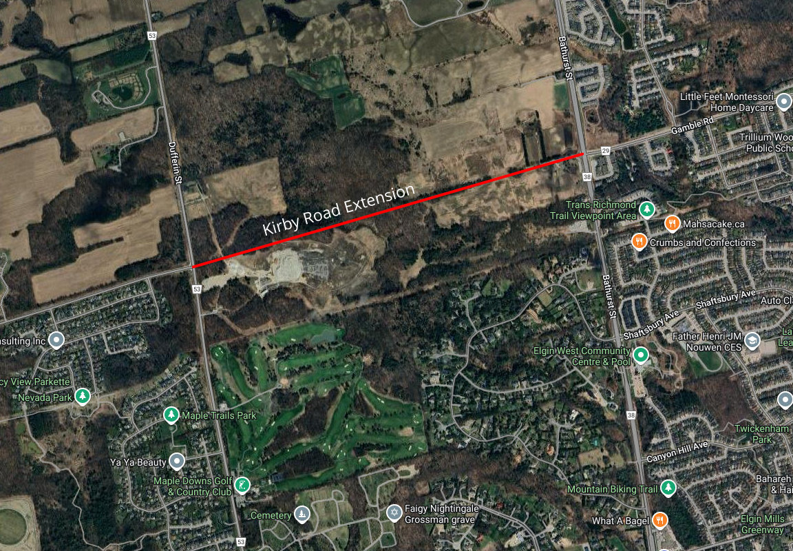 Kirby Road Extension, Vaughan, Ontario