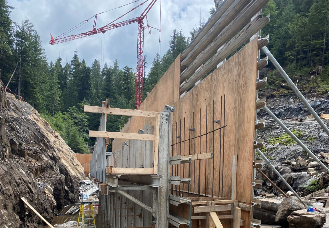 Woodworth Dam in Prince Rupert BC